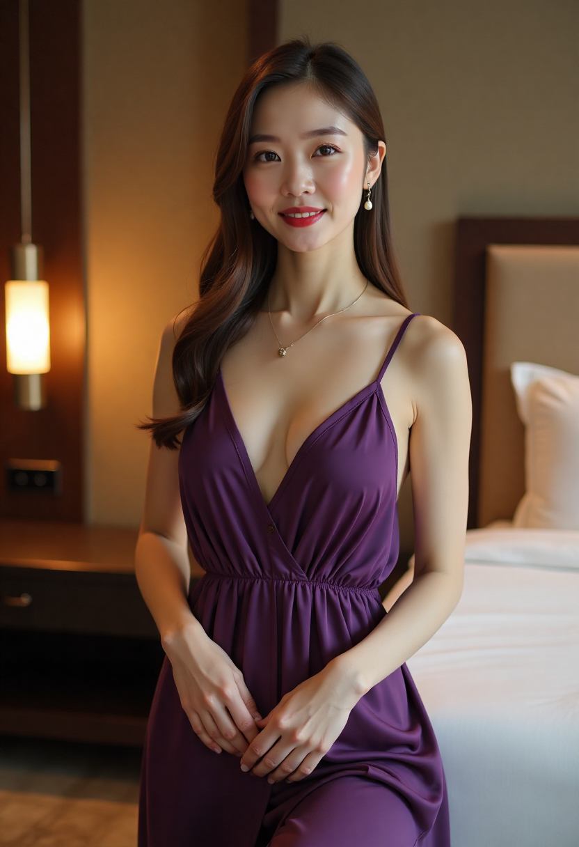 江风里短暂会面的两人
